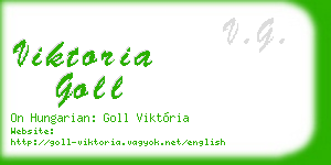 viktoria goll business card